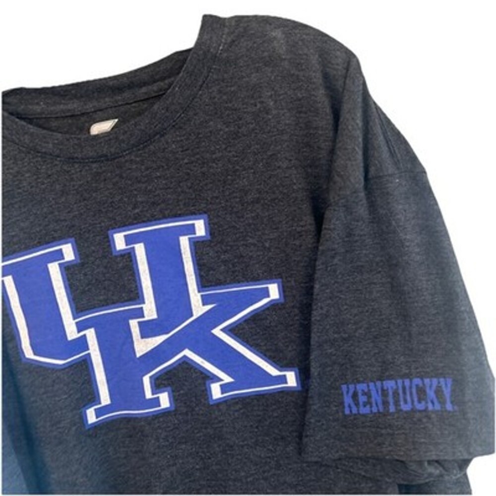 Kentucky Wildcats Men's 2XL Short Sleeve T-Shirt Colosseum Athletics Gray